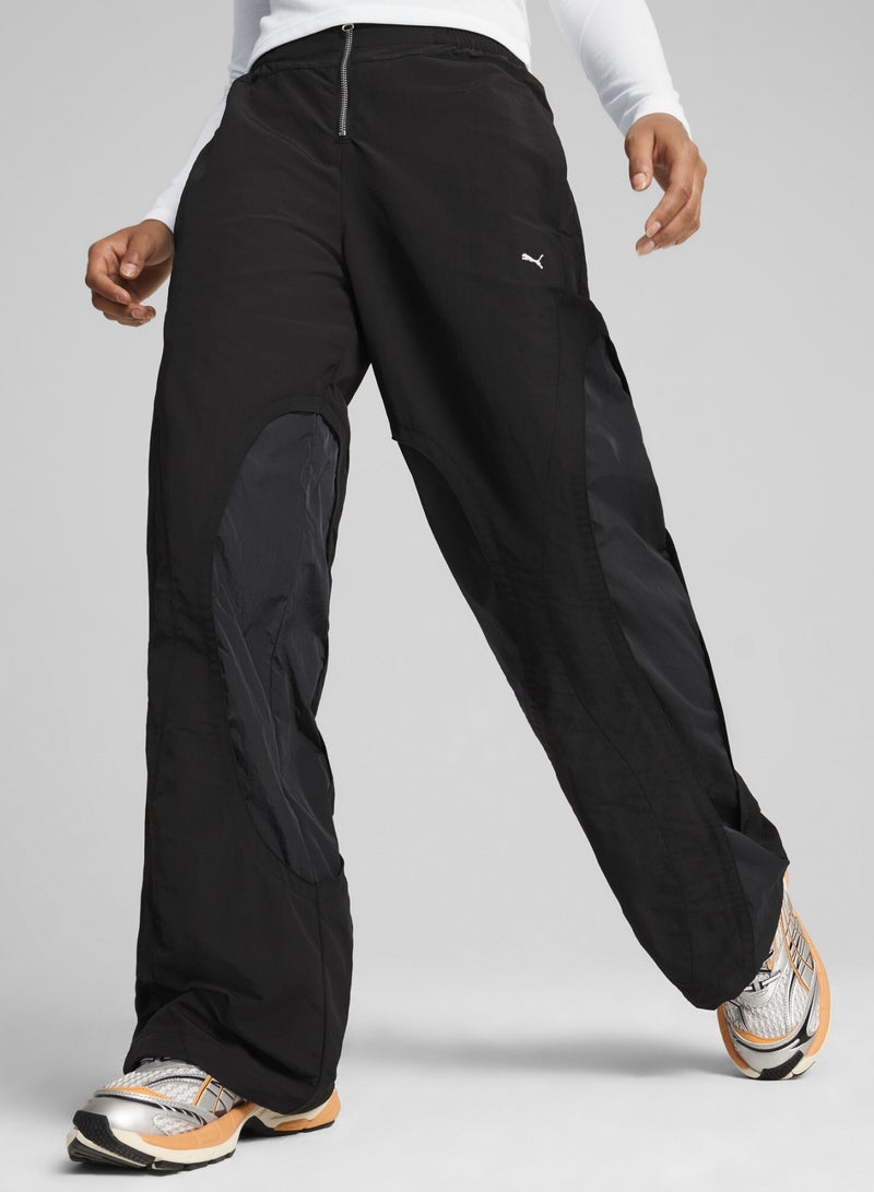 PUMA THE FAST RACE Womens Black Pants - Image 1